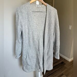 Madewell Wafflestitch Cardigan Sweater Medium